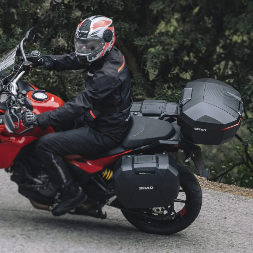 Vrchní kufr na motorku SHAD - SH51 karbon