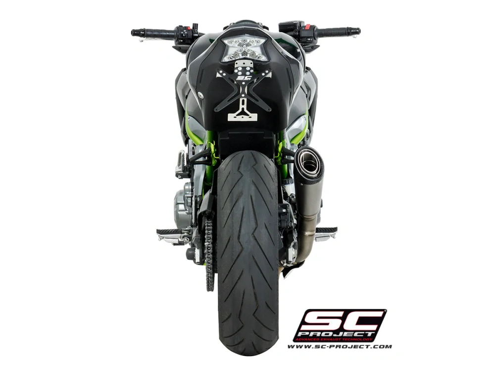 SC-PROJECT KAWASAKI Z900 A2 (2017-2020) Titanový výfuk S1 EURO 4