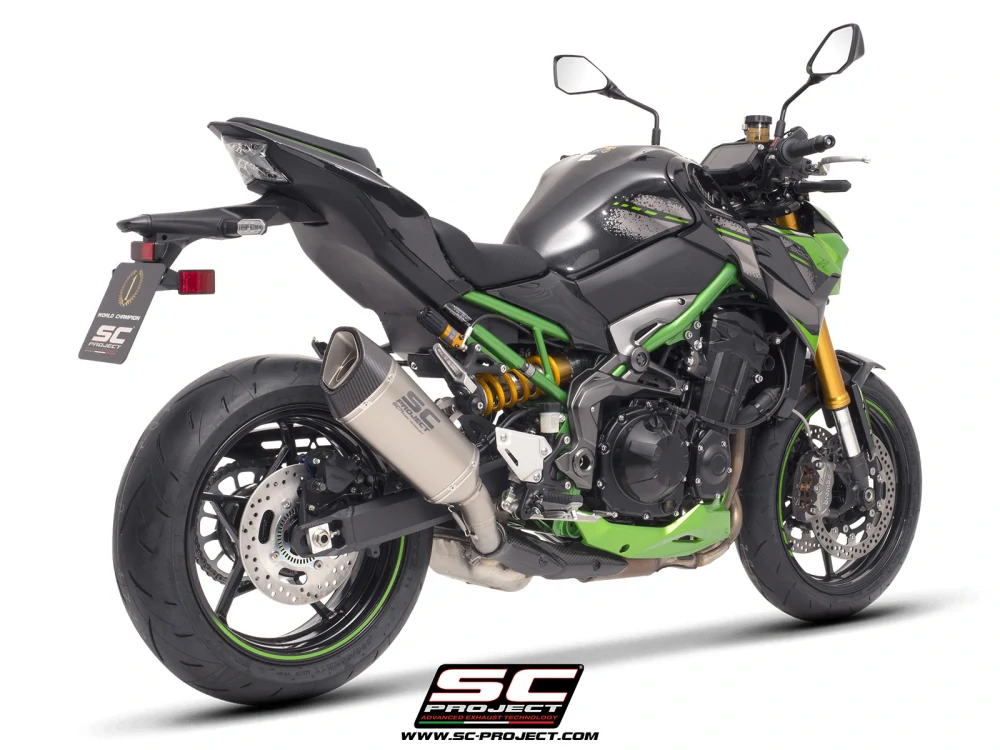 SC-PROJECT KAWASAKI Z900 A2 (2017-2020) Titanový výfuk SC1-R EURO 4