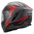 LS2 integrální přilba FF818 STORM III DYNAMO GREY RED