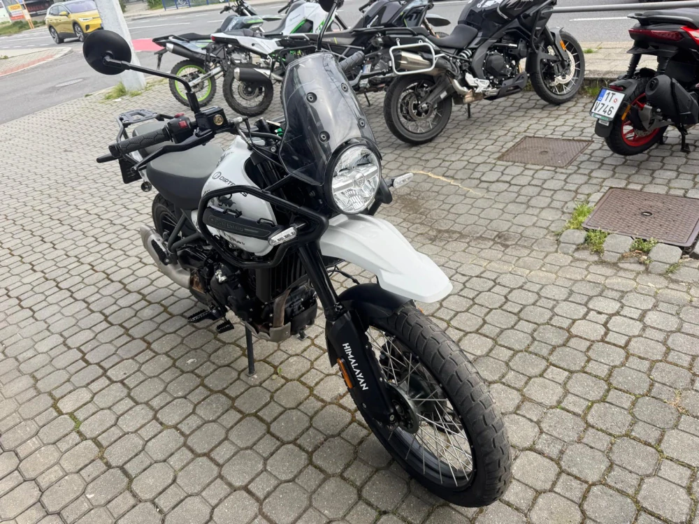 Royal Enfield Himalayan 450 Kamet White DEMO