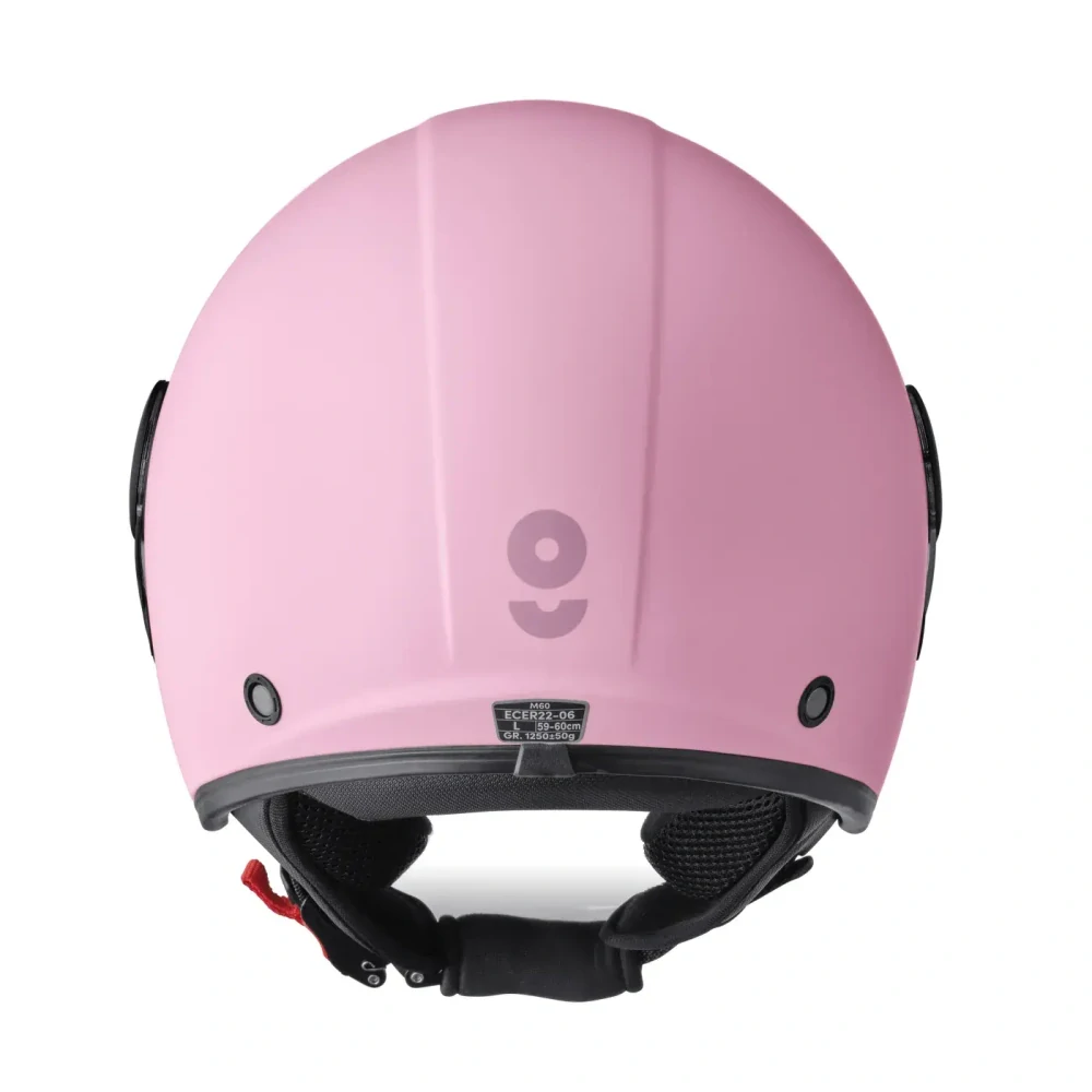GMS Otevřená moto přilba GELATO Fragola-jahodová