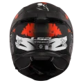LS2 FF808 STREAM II ANGRY MONKEY M.RED/BLACK