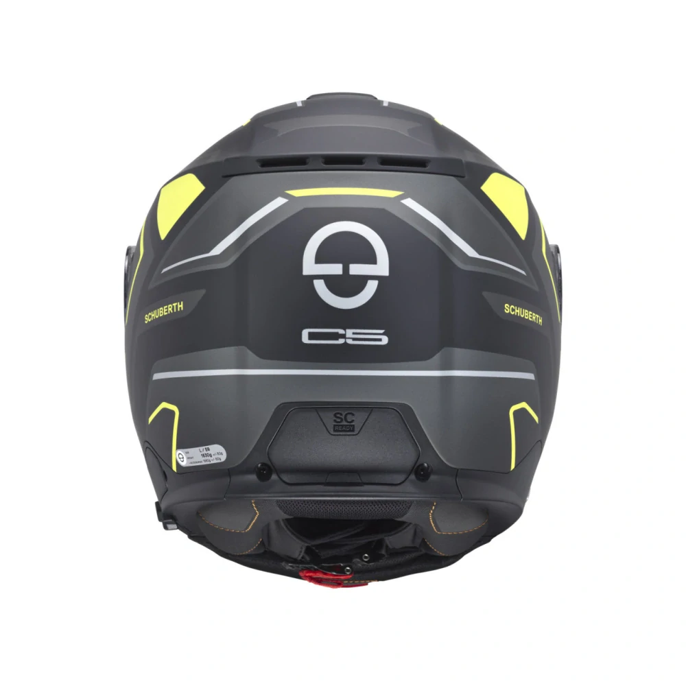 SCHUBERTH Vyklápěcí moto přilba C5 OMEGA YELLOW