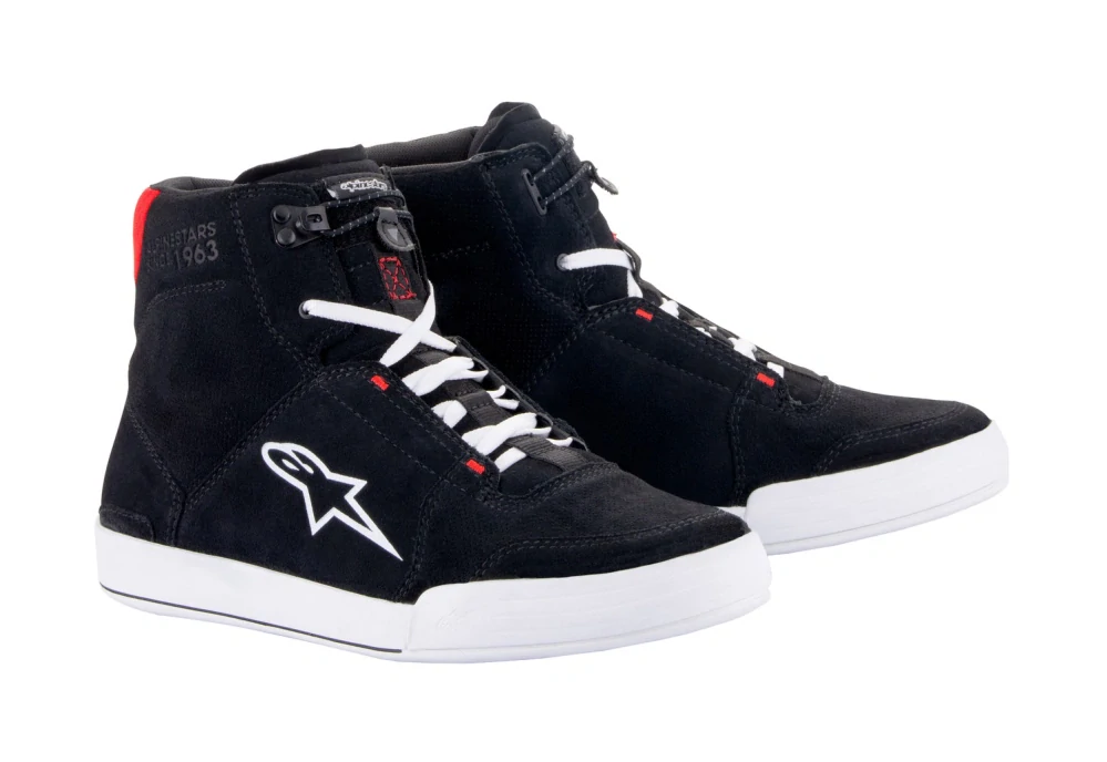 Alpinestars boty CHROME (černá/bílá/červená) 2026