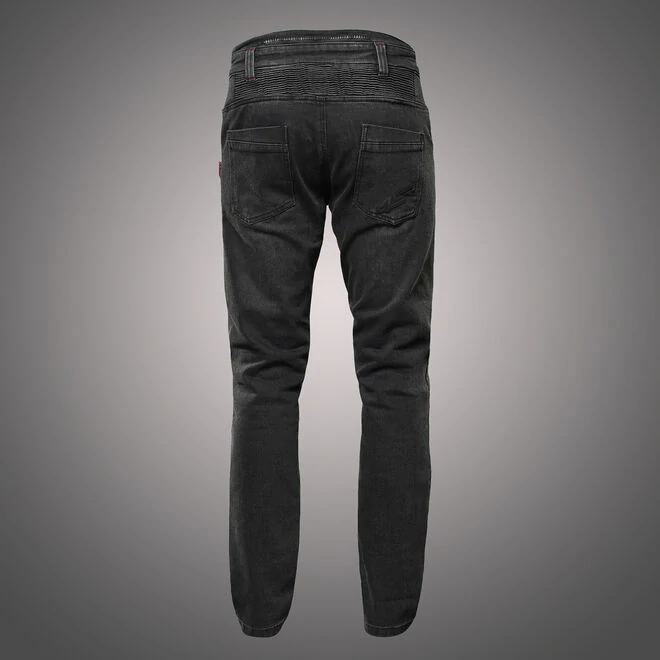 4SR Pánské moto jeansy GTS black