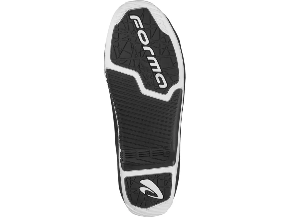 FORMA Dětské moto boty DRIFT černo/oranžovo/bílé