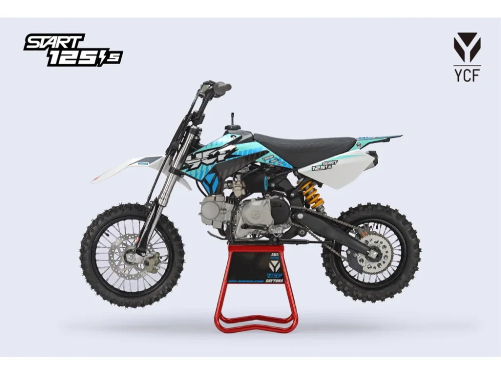 PITBIKE YCF START 125SE tyrkysová