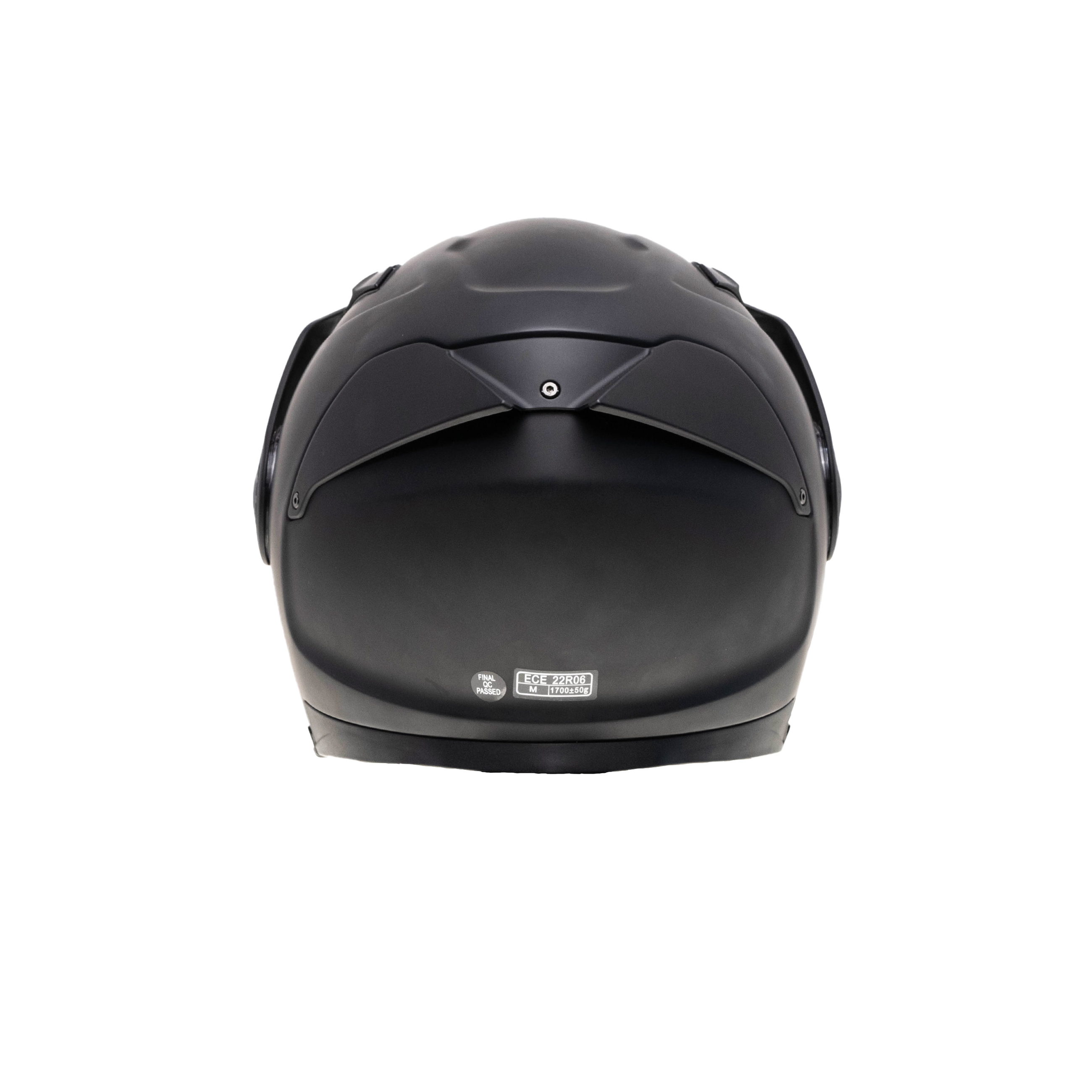 YOHE výklopná enduro moto přilba FG102 Double Visor Matná Černá