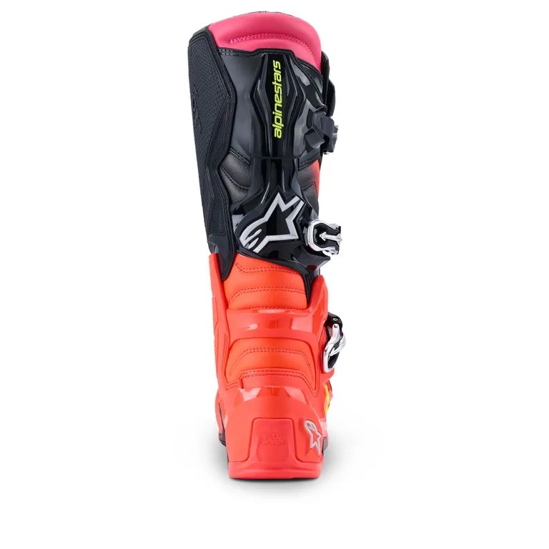 ALPINESTARS motokrosové boty TECH 7 černá/červená fluo/růžová fluo