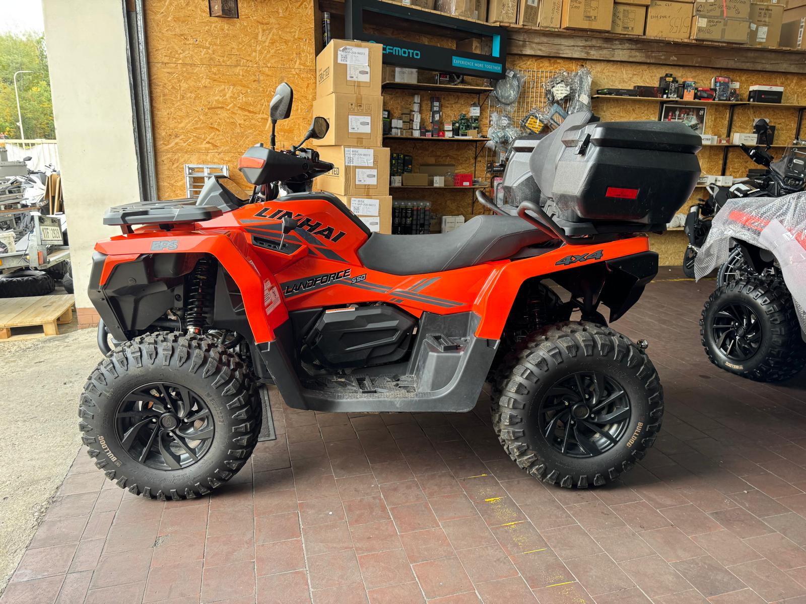 Linhai ATV 550L LANDFORCE EPS, EFI, T3b Orange 300KM!!!