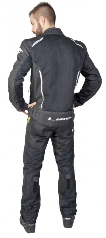 MBW Dámská textilní letní moto bunda SUMMER černá