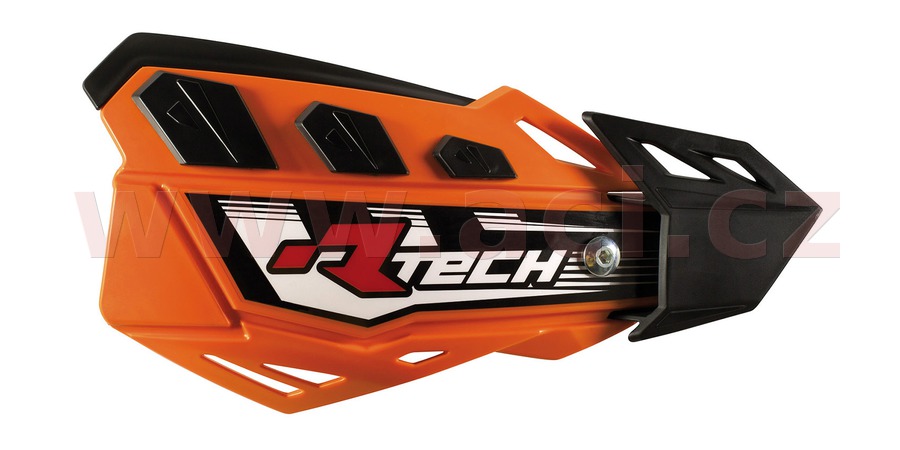 Kryty páček FLX, RTECH (oranžové, 4 v 1, vč. montážní sady)