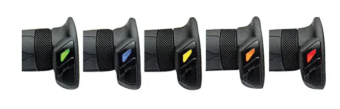 Vyhřívané rukojeti Koso HG-13 integrovaný spínač 120mm