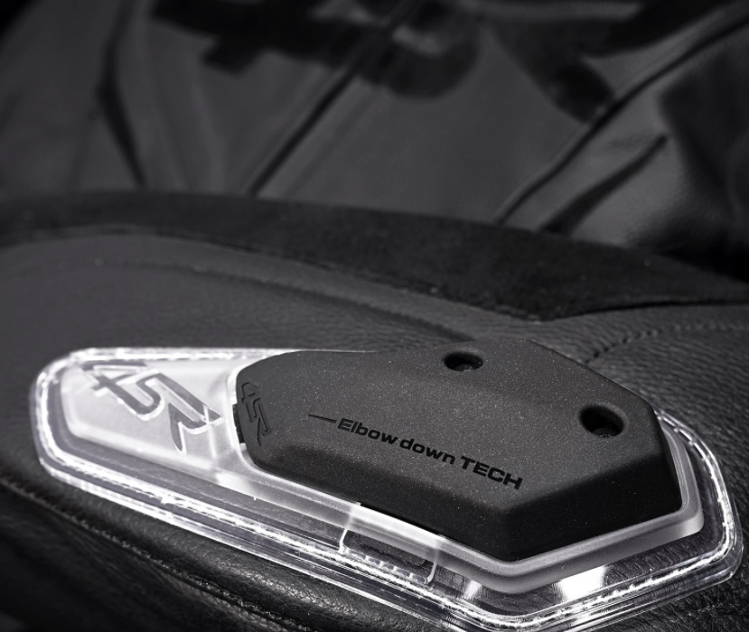 4SR Pánská kožená moto bunda TT REPLICA BLACK SERIES