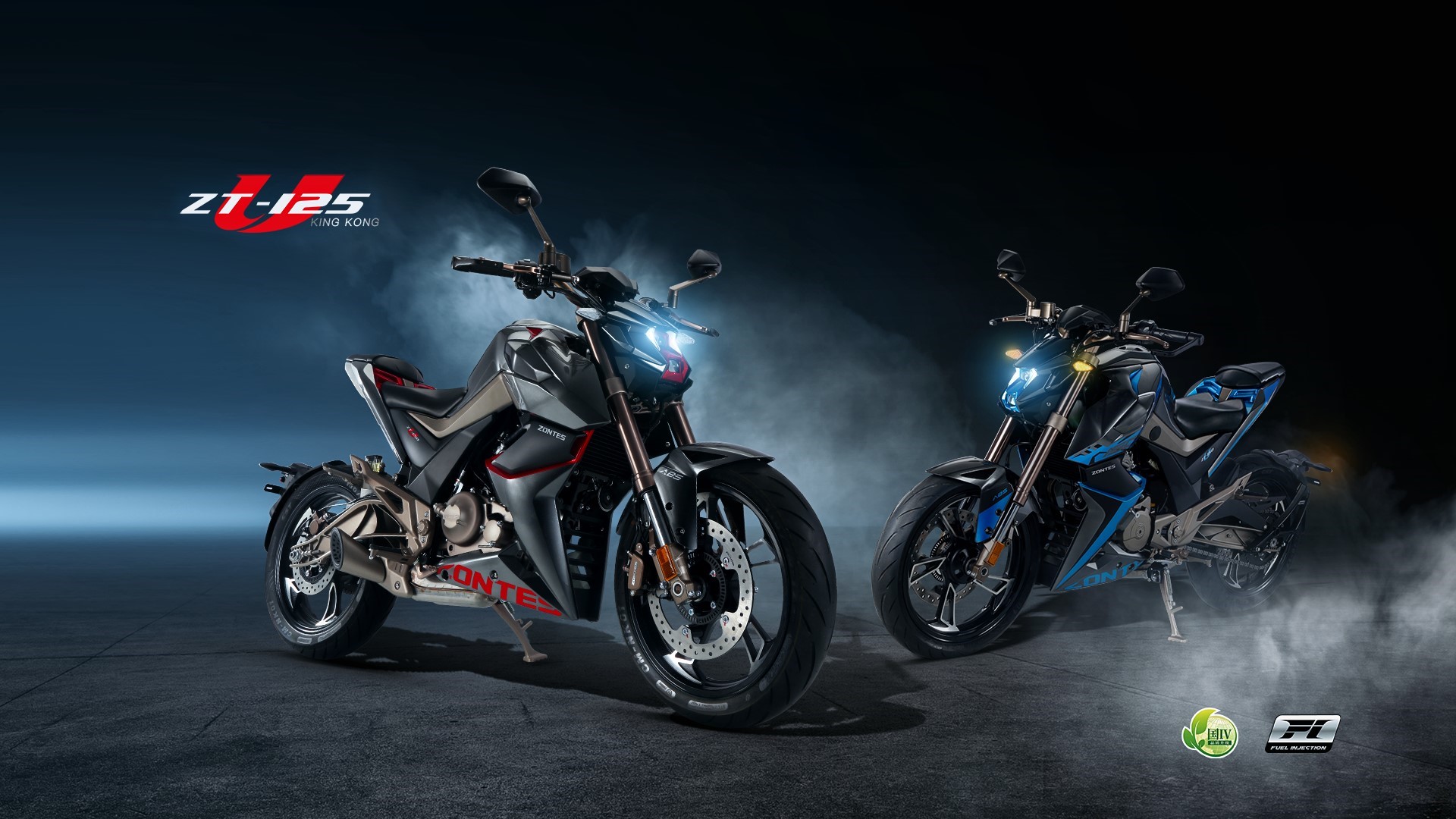 Zontes 125 URBAN Euro5 modrá