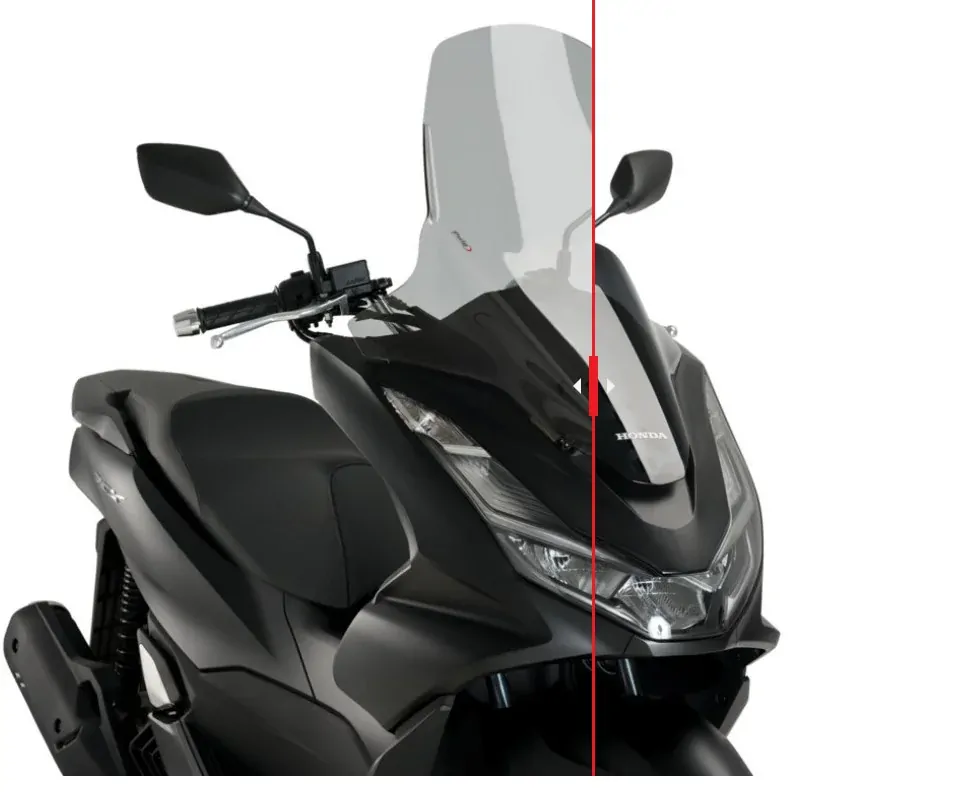 Plexi štít PUIG TOURING čiré pro HONDA PCX 125 2021-