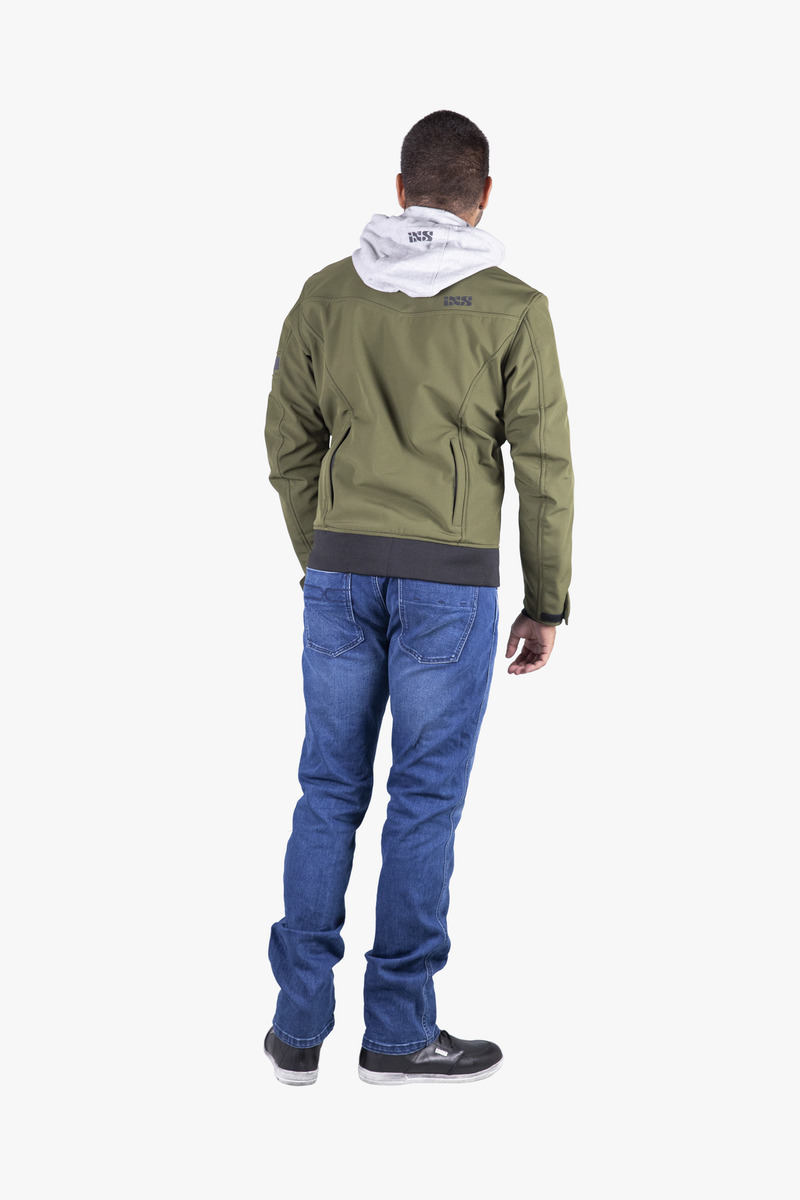 IXS Softshellová moto bunda SO MOTO zelená 