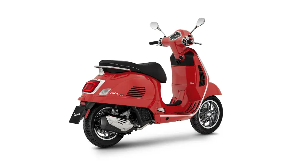 Vespa GTS SUPER 125 Rosso Coraggioso E5+