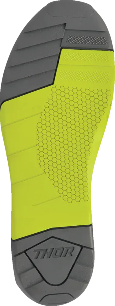 THOR Dětské moto boty THOR BLITZ XR MX šedá/žlutá