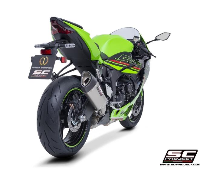 SC-PROJECT KAWASAKI NINJA ZX6R 2024 - SC1-R Titan homologováno