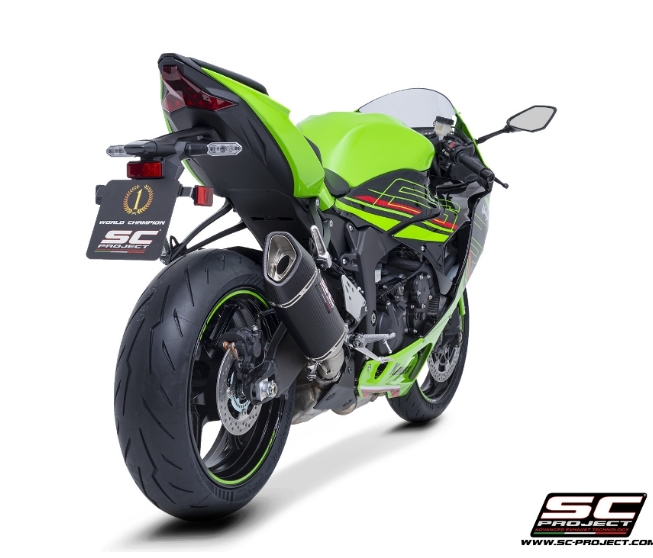 SC-PROJECT KAWASAKI NINJA ZX6R 2024 - SC1-R Karbon homologováno
