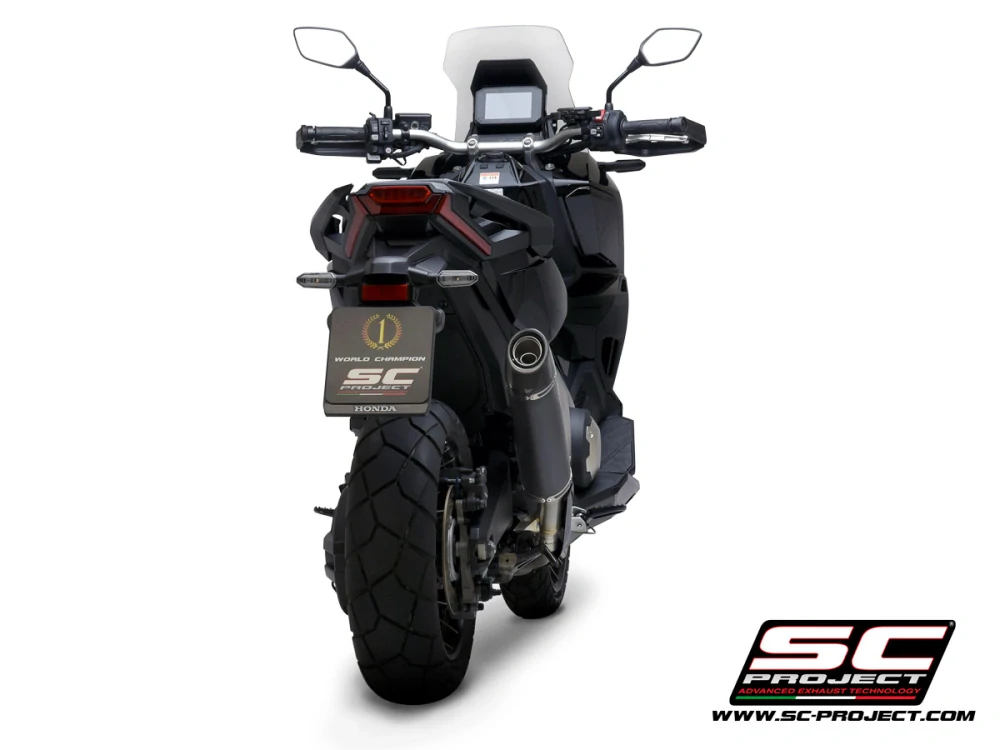 SC-PROJECT výfuk z uhlíkových vláken SC1-R Honda Forza 750 (2021-2024)