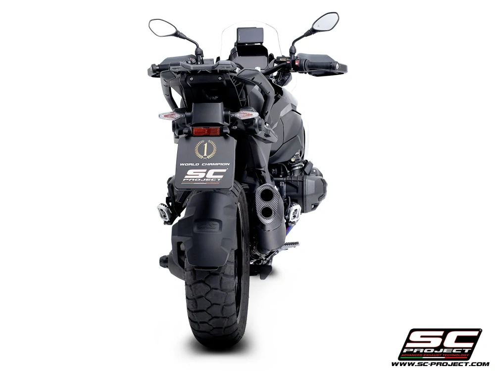 SC-PROJECT Titanový výfuk Adventure-R matná černá BMW 1300 GS 2023-