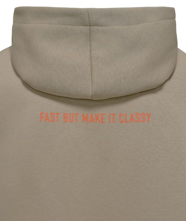 Mikina Vespa DEC s kapucí béžová