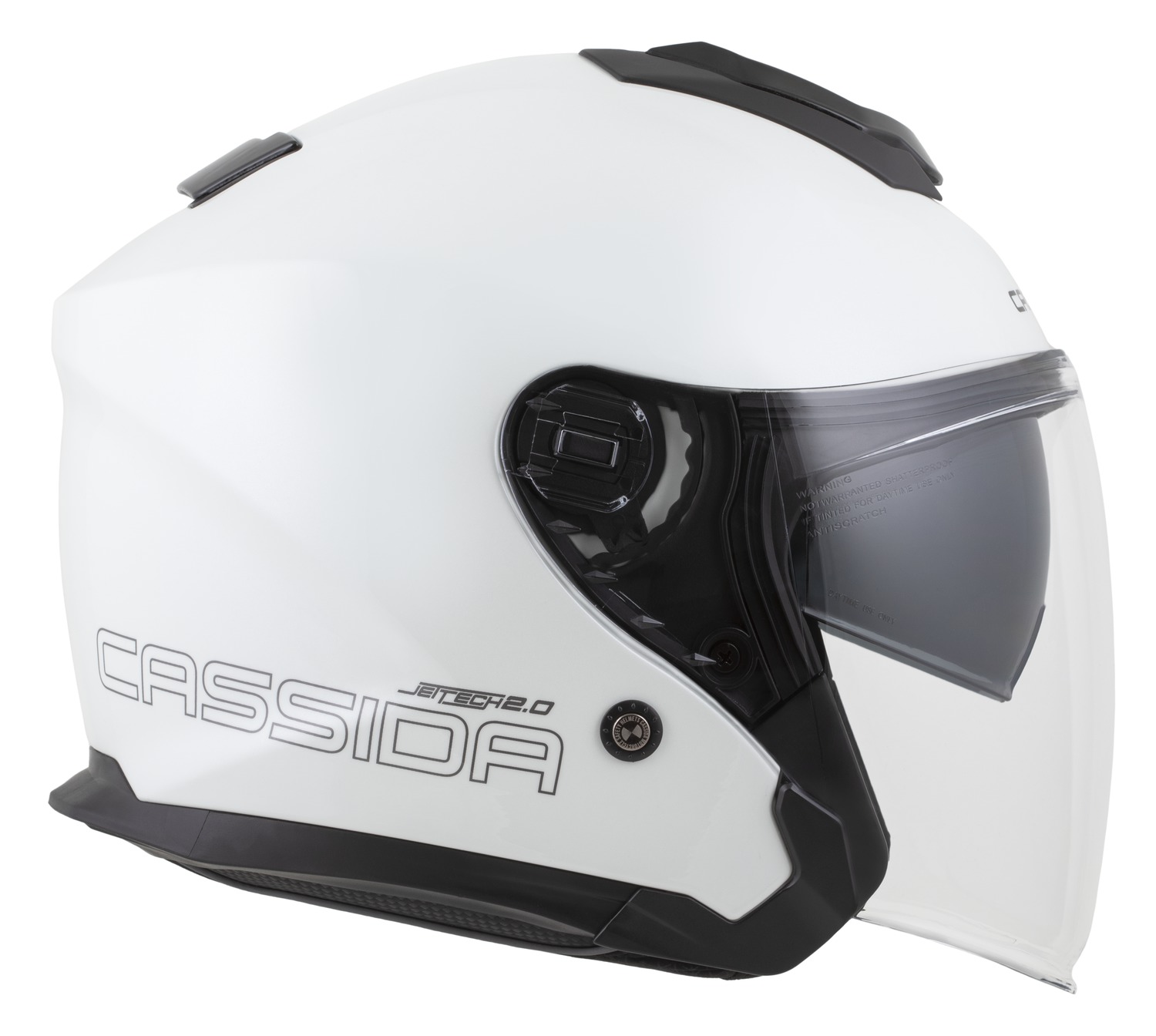CASSIDA Jet Tech 2.0 Solid lesklá bílá