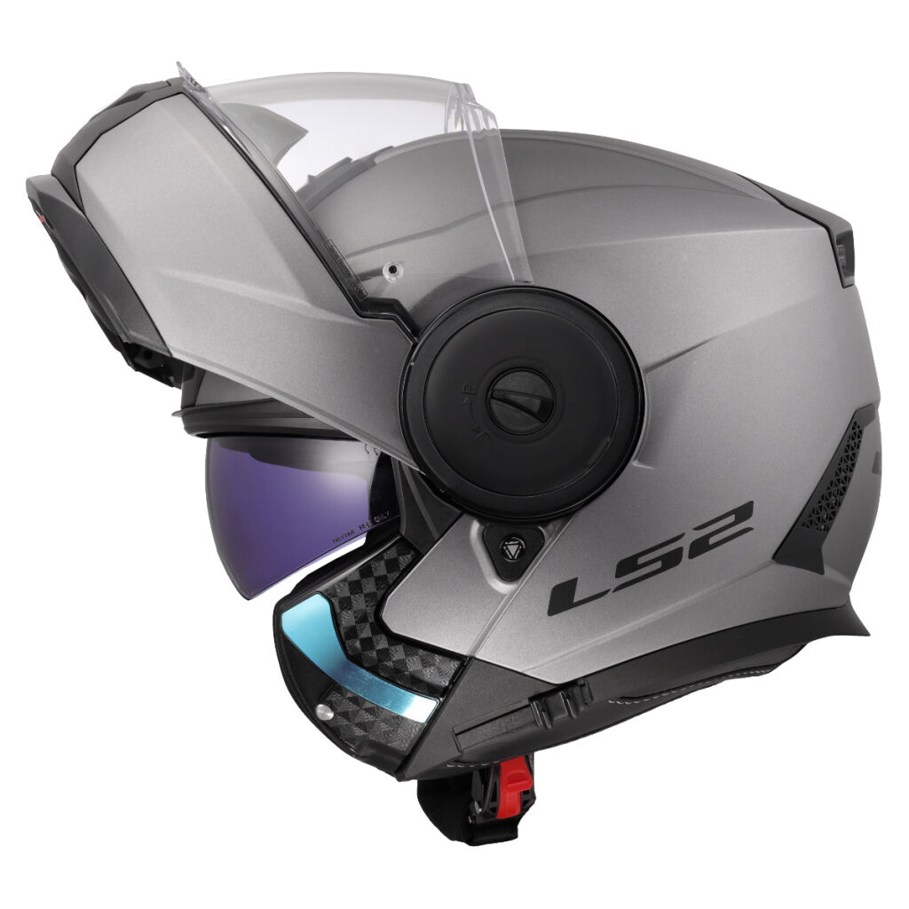 LS2 Výklopná moto přilba FF902 SCOPE Matt titanium