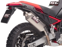 SC-PROJECT Titanový výfuk Rally Raid - Aprilia Tuareg 660 2025