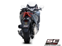 SC-PROJECT Titanový výfuk X-plorer II GT E5 Honda Forza 350 (2021-2024)