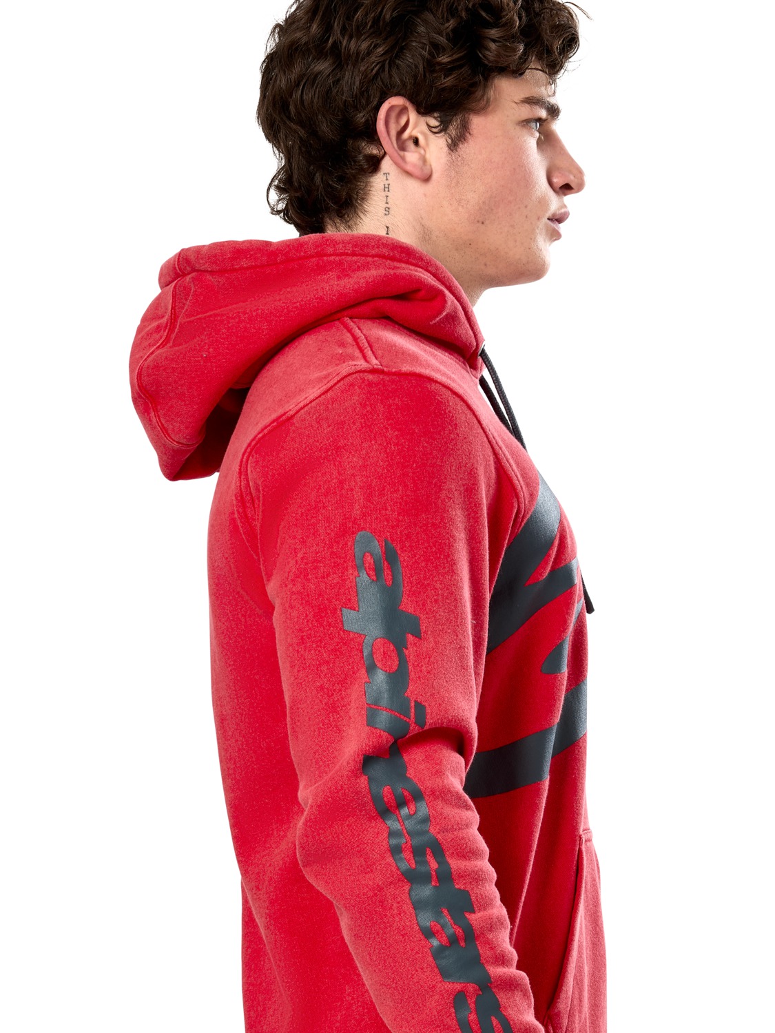 ALPINESTARS mikina UNBOUND HOODIE červená