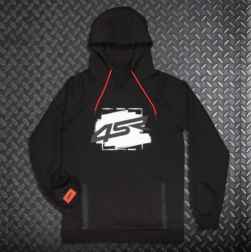4SR Pánská mikina Drift black