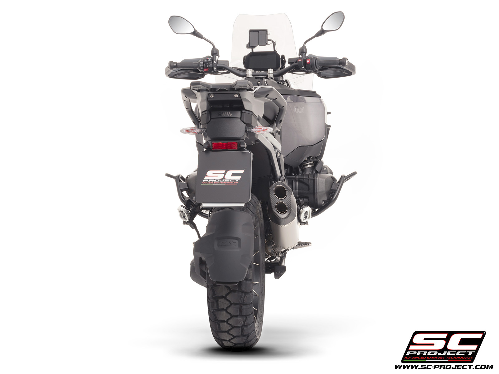 SC-PROJECT titanový výfuk Adventure-R BMW R 1300 GS Adventure 2025 E5+
