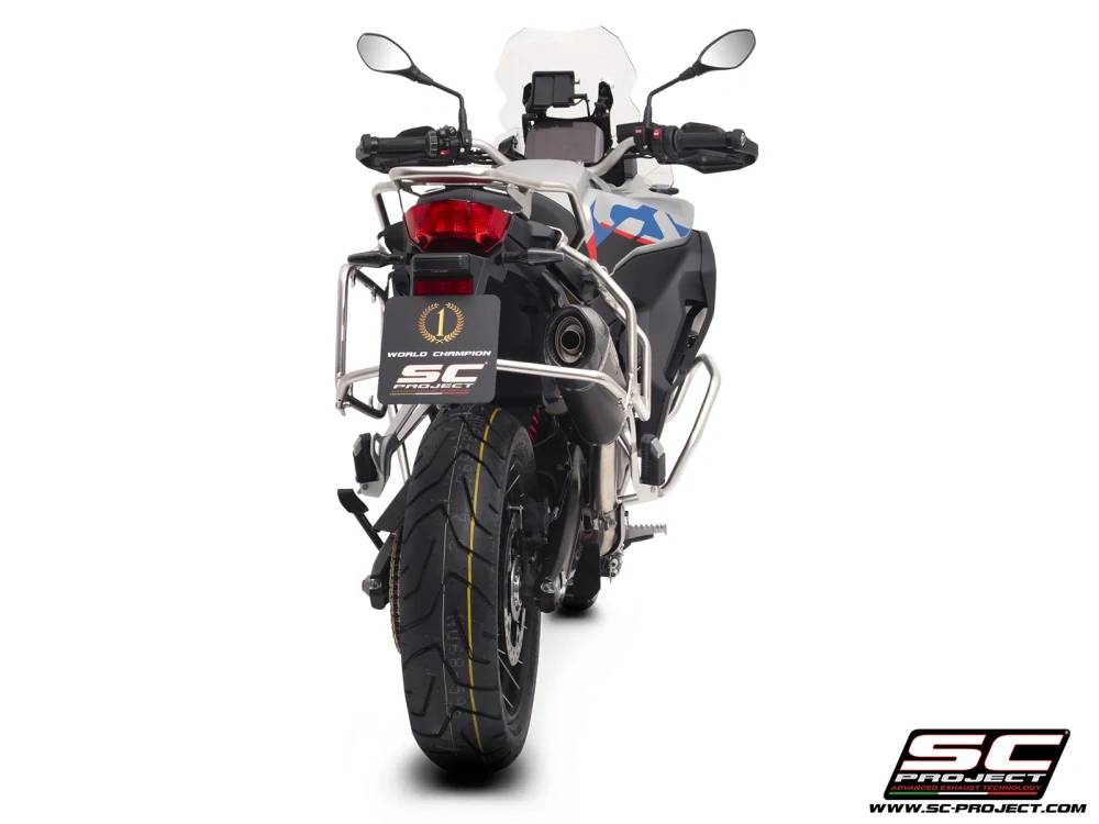 SC-PROJECT Výfuk z uhlíkových vláken X-Plorer II GT BMW F 900 GS Adventure (24-25) E5+