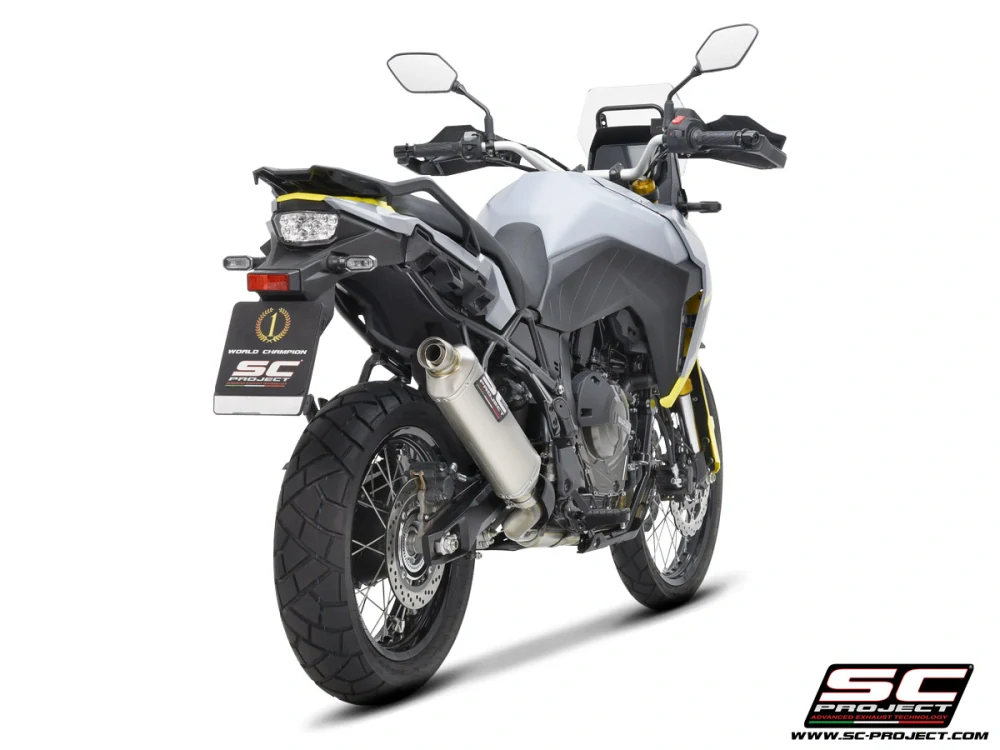 SC-PROJECT Titanový výfuk Rally Raid Suzuki V-STROM 800DE / 800SE (23-25) E5