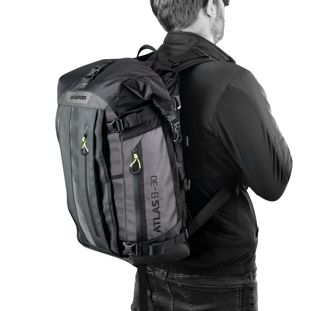 Brašna Atlas B-30 Advanced Backpack, OXFORD (černá, objem 30 l)
