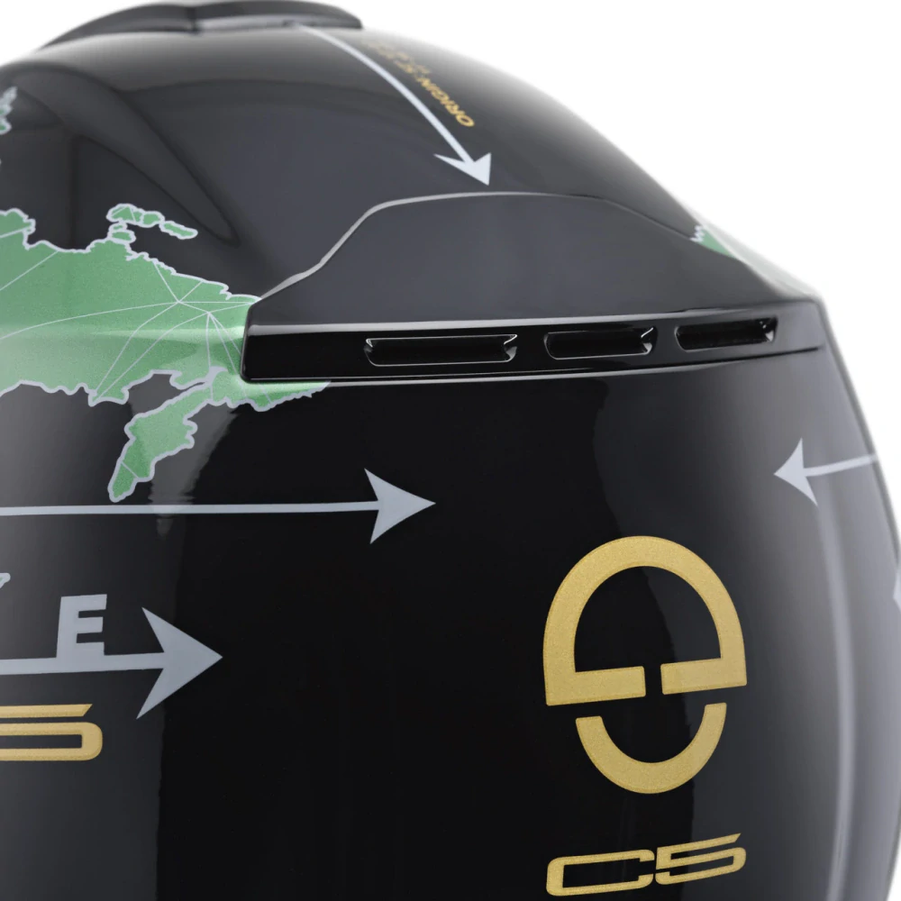 SCHUBERTH Vyklápěcí moto přilba C5 Globe Green 