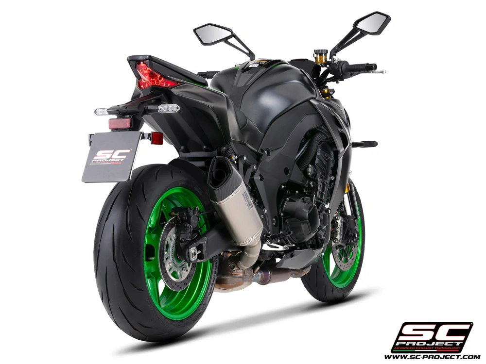 SC-PROJECT Kawasaki Z1100-SE 2026 Titanový výfuk SC1-R 