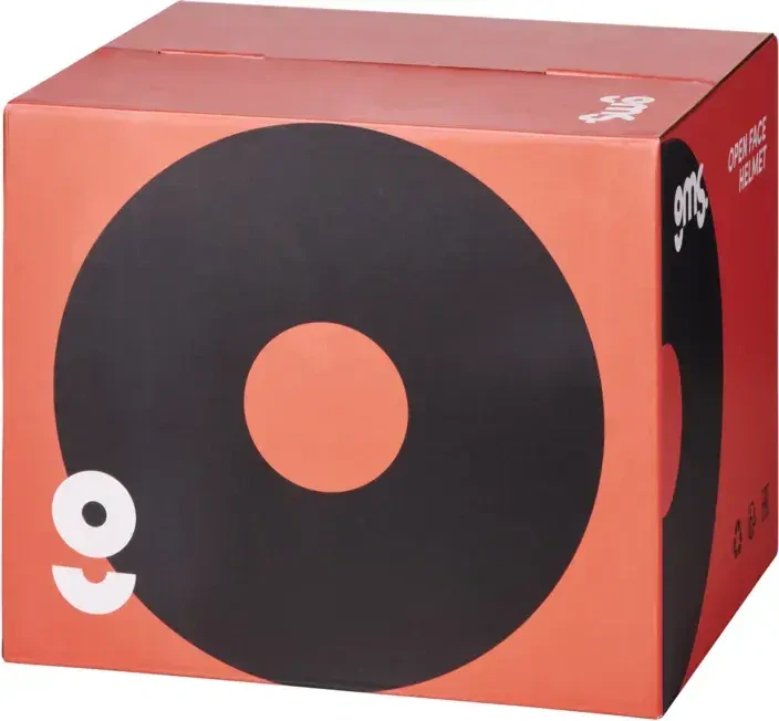 GMS Otevřená moto přilba VECTUS černá matná