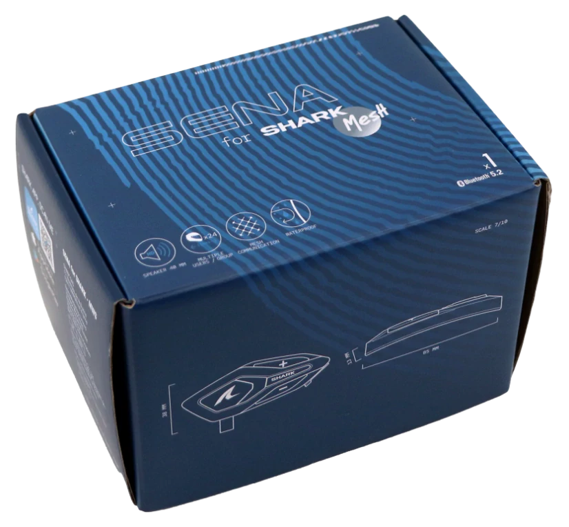 Interkom SENA for SHARK MWS Mesh Duo sada 2