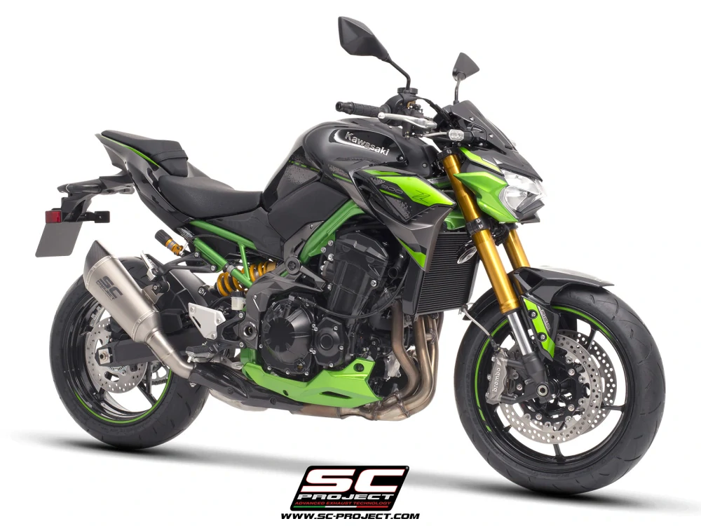 SC-PROJECT KAWASAKI Z900 A2 (2017-2020) Titanový výfuk SC1-R EURO 4