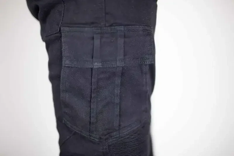 GMS Kevlarové kalhoty LIZARD CARGO černé