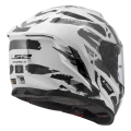 LS2 integrální přilba FF818 STORM III KAOS WHITE GREY