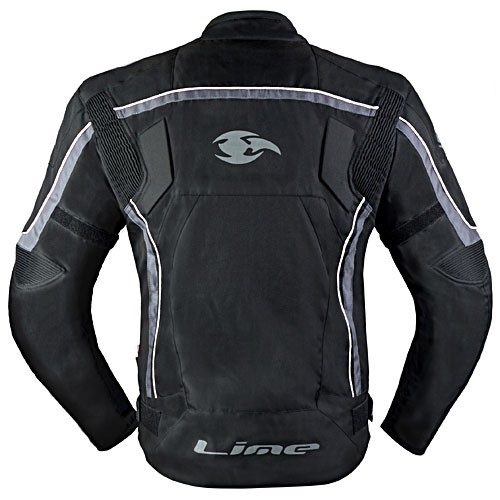 MBW Pánská textilní moto bunda NEO black 