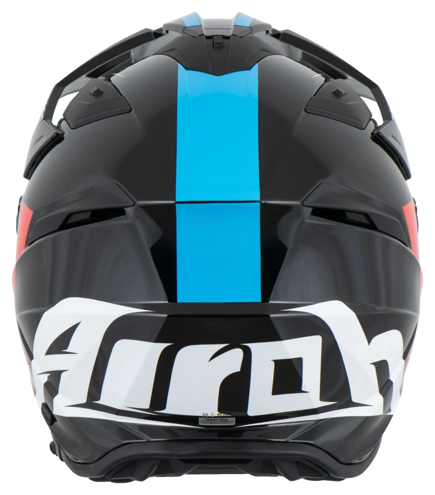 AIROH Enduro moto přilba BANDIT TUNE černá/modrá/červená