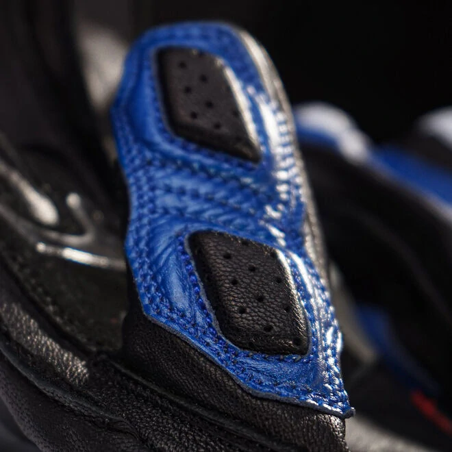 4SR Pánské kožené moto rukavice SPORT CUP PLUS EVO BLUE