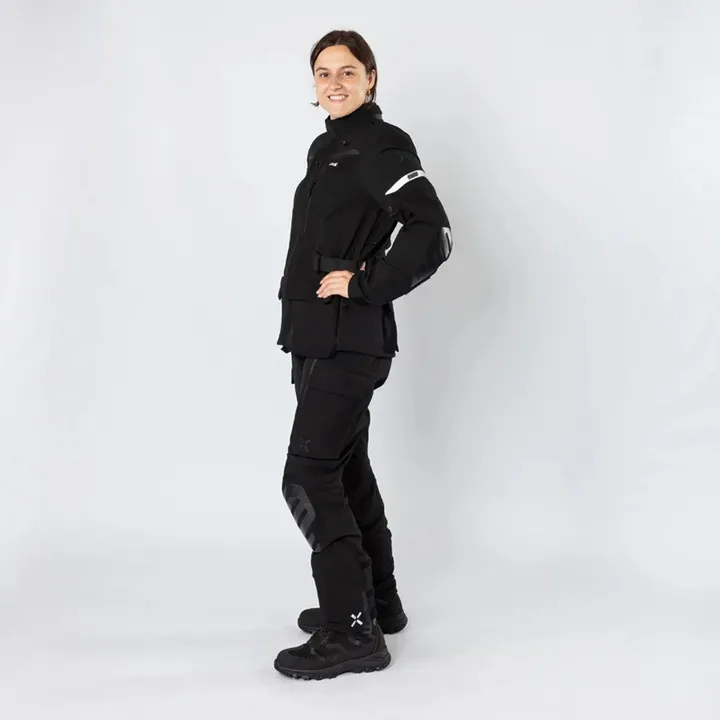 IXS Dámské textilní moto kalhoty VENTURE-STX 1.0 černé
